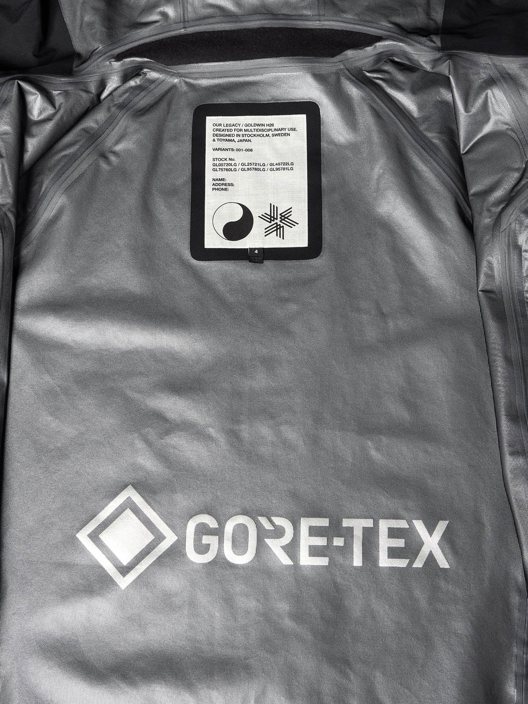 スーパーマリオGoldwin 別注GORE-TEX 2way Bal Goldwin x OUR LEGACY GORE-TEX 3L Jacket – Goldwin Europe