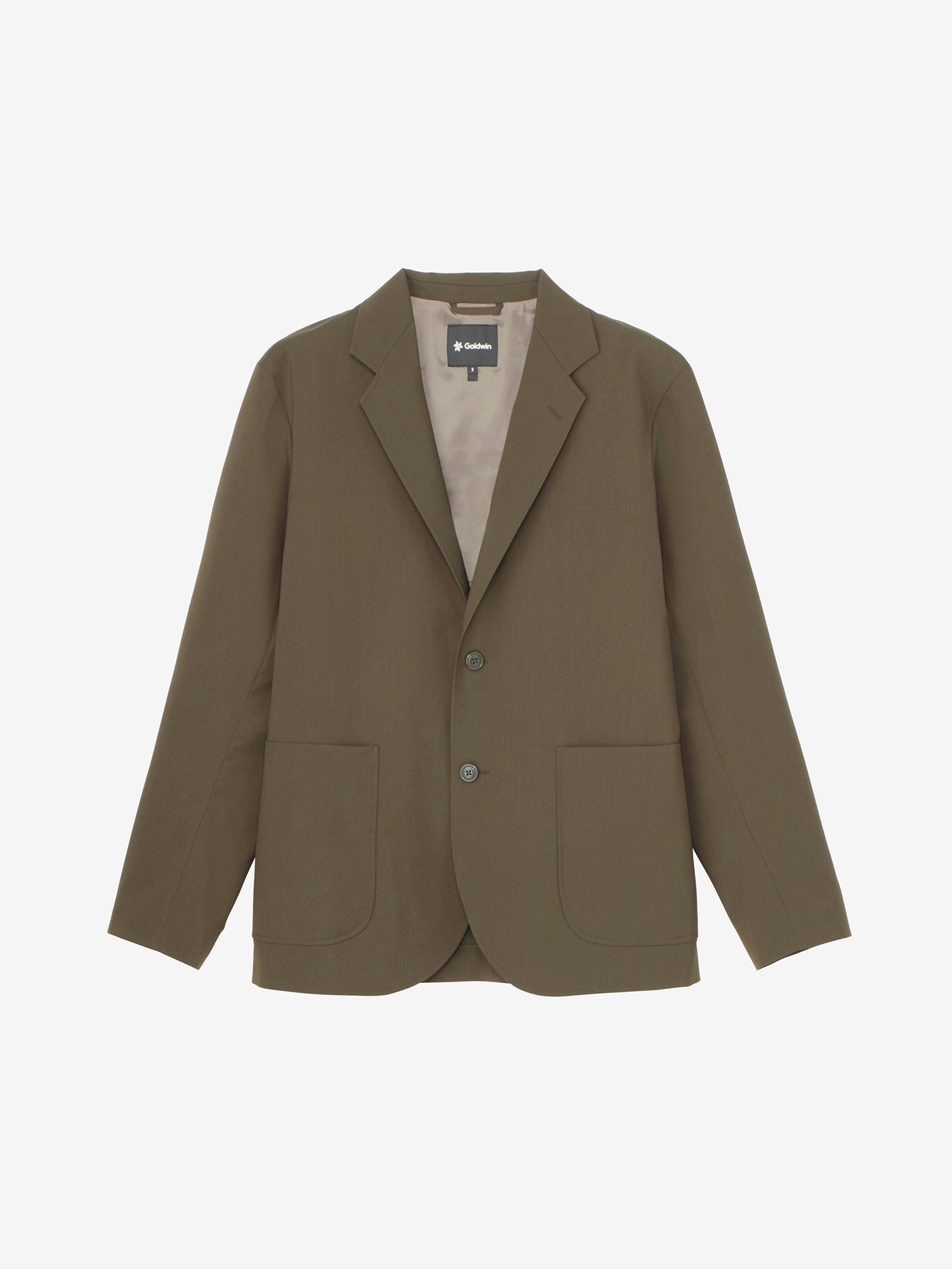 Wool Blend Twill 2B Jacket