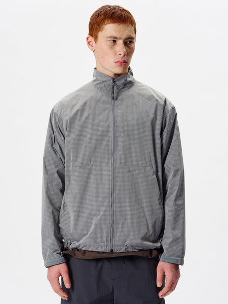 Dope Dyed Rip-stop Wind Jacket