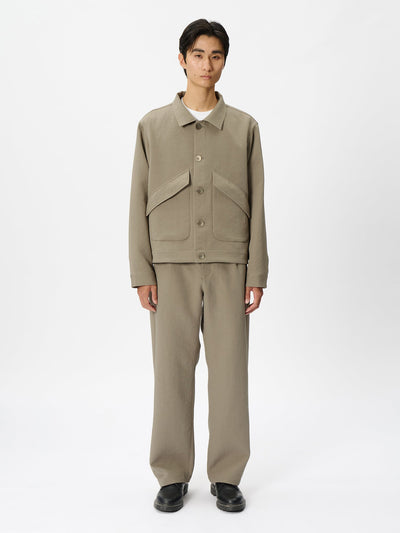 Model: Height 186cm / 6'1" | Wearing: TAUPE FAWN / 4