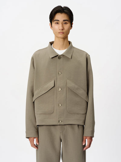 Model: Height 186cm / 6'1" | Wearing: TAUPE FAWN / 4