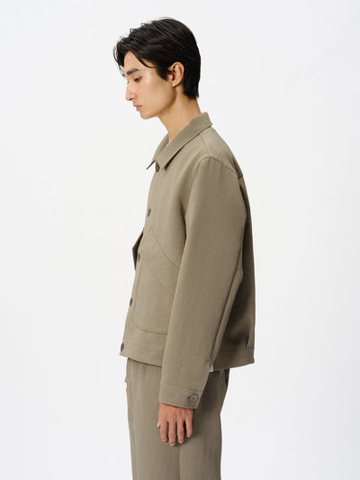 Model: Height 186cm / 6'1" | Wearing: TAUPE FAWN / 4