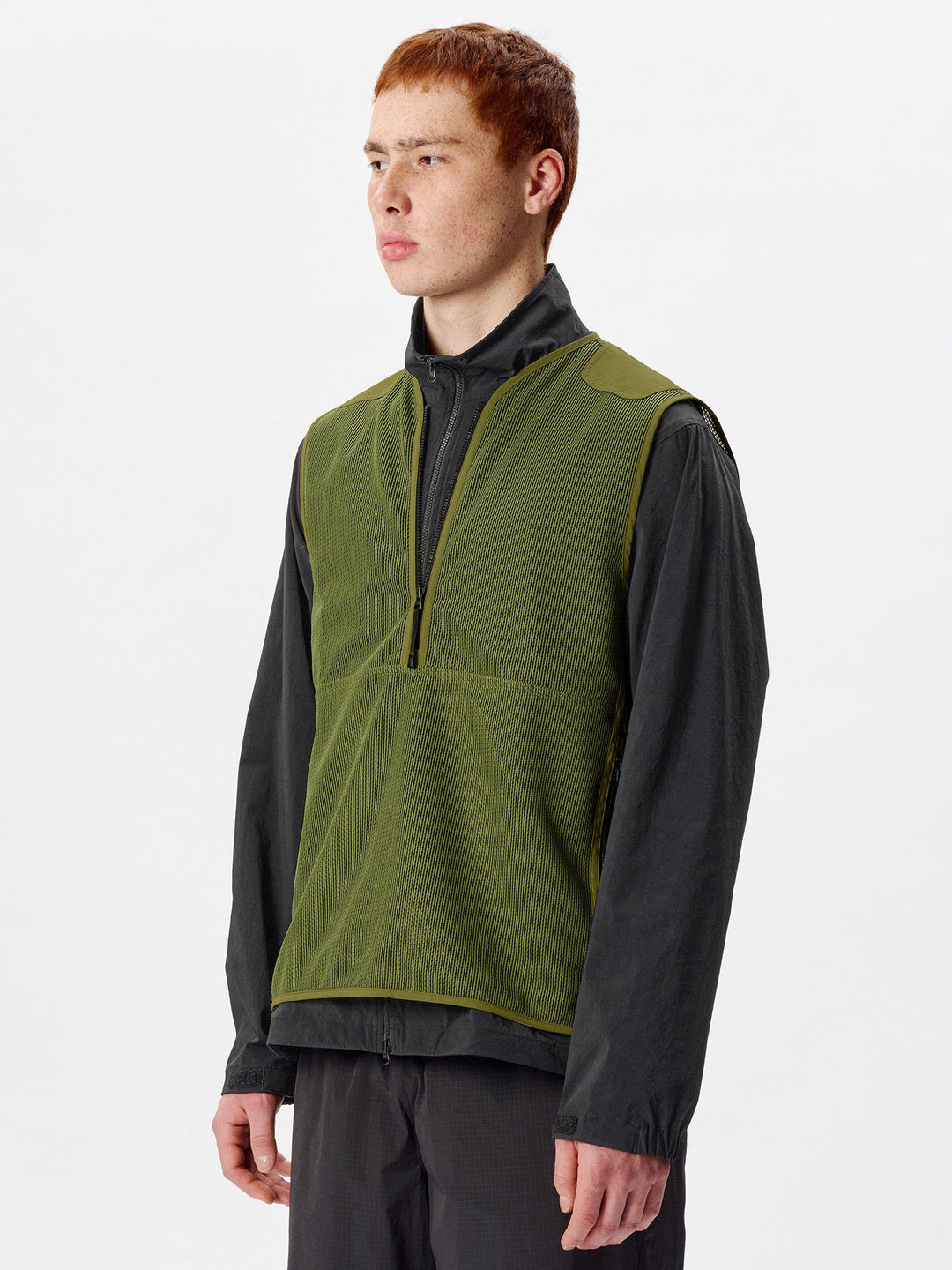 Tonalith Mesh Half Zip Vest – Goldwin Europe