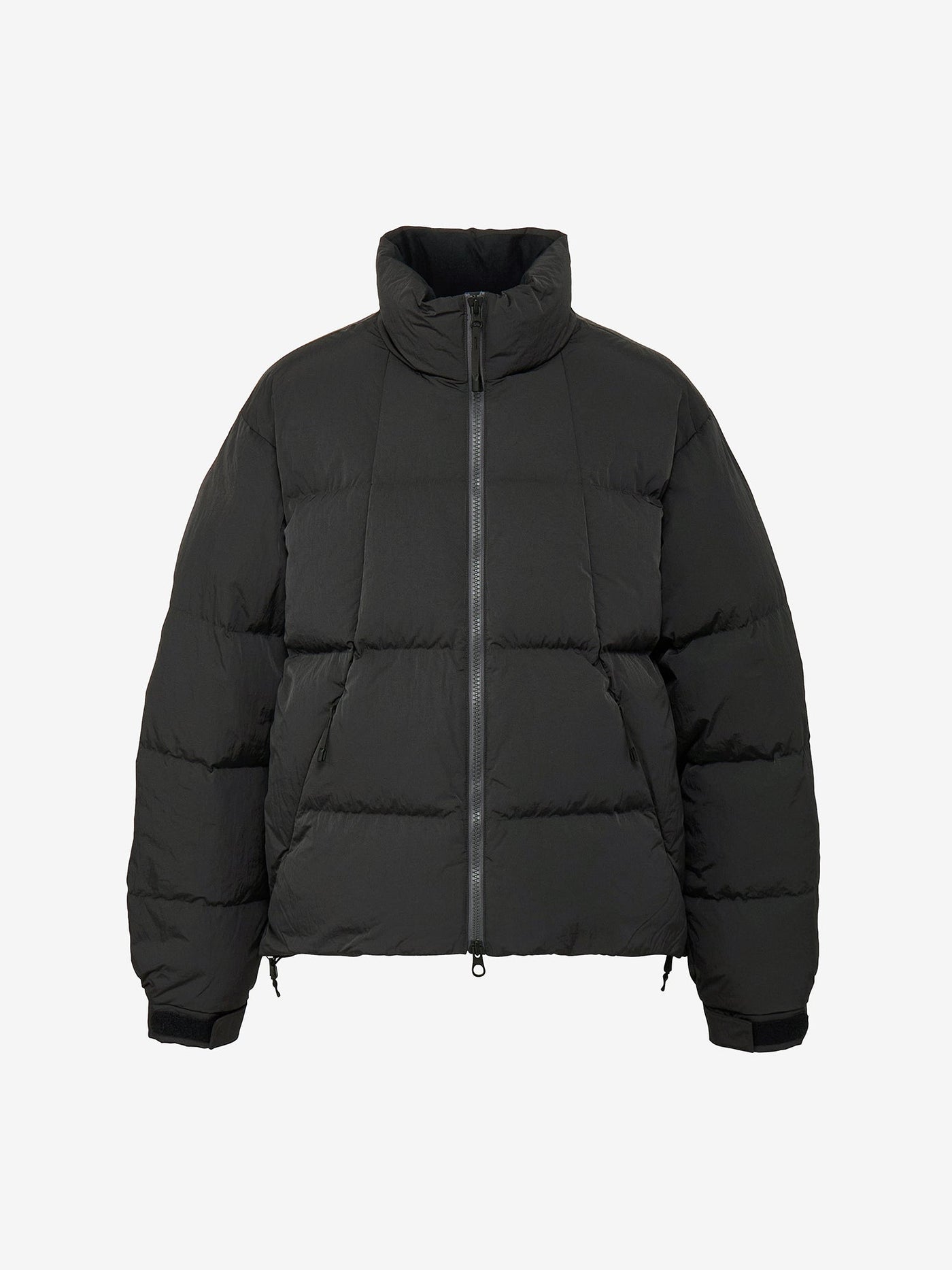 Dope Dyed Ripple Nylon Down Jacket