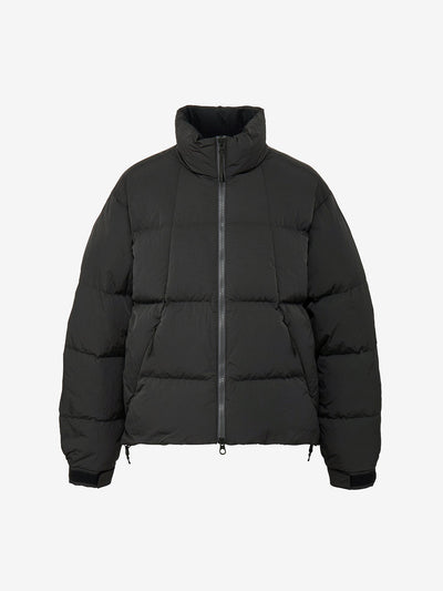 Dope Dyed Ripple Nylon Down Jacket