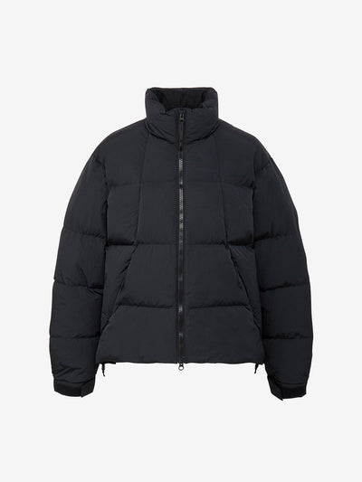 Dope Dyed Ripple Nylon Down Jacket