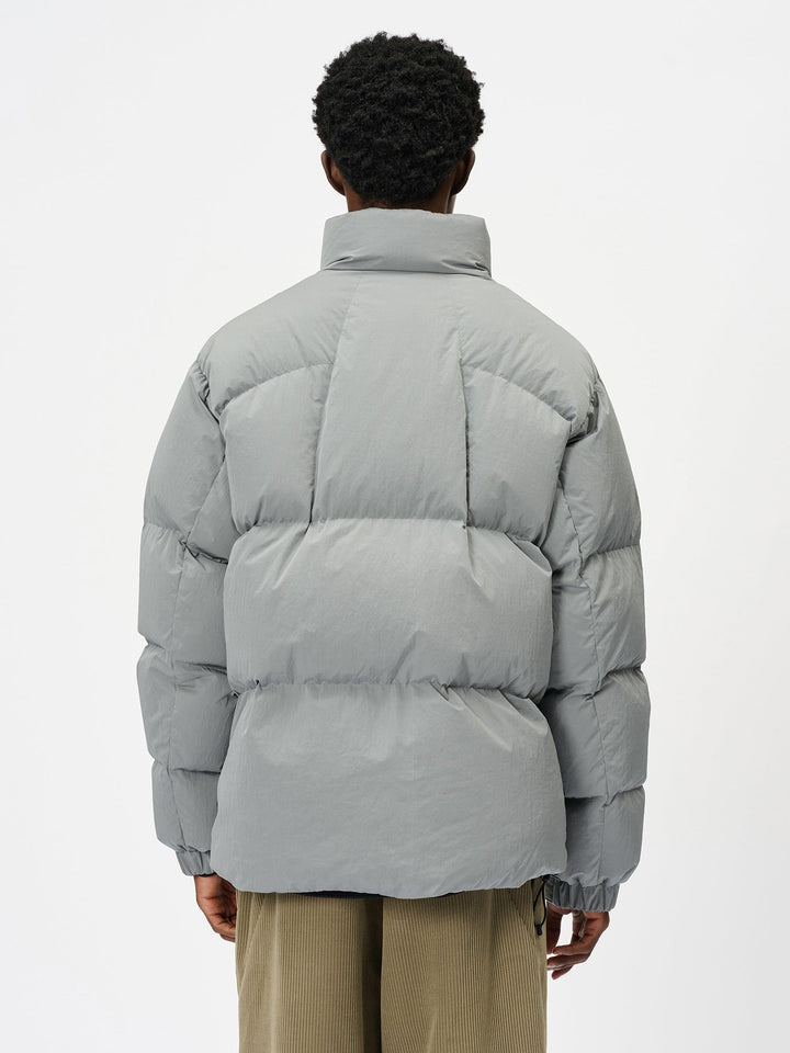 Dope Dyed Ripple Nylon Down Jacket – Goldwin Europe