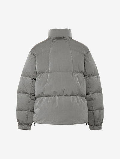 Dope Dyed Ripple Nylon Down Jacket