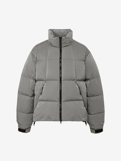 Dope Dyed Ripple Nylon Down Jacket