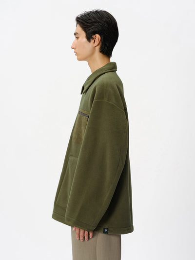 Model: Height 186cm / 6'1" | Wearing: BROWNISH GREEN / 4