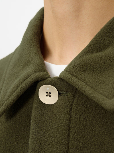 Model: Height 186cm / 6'1" | Wearing: BROWNISH GREEN / 4