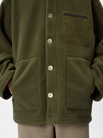 Model: Height 186cm / 6'1" | Wearing: BROWNISH GREEN / 4