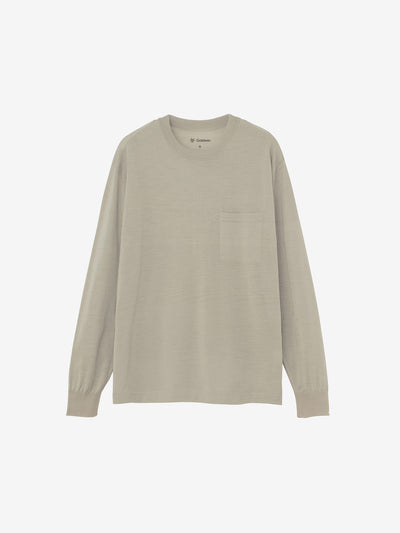 Wholegarment Wool Knit L/S T-shirt