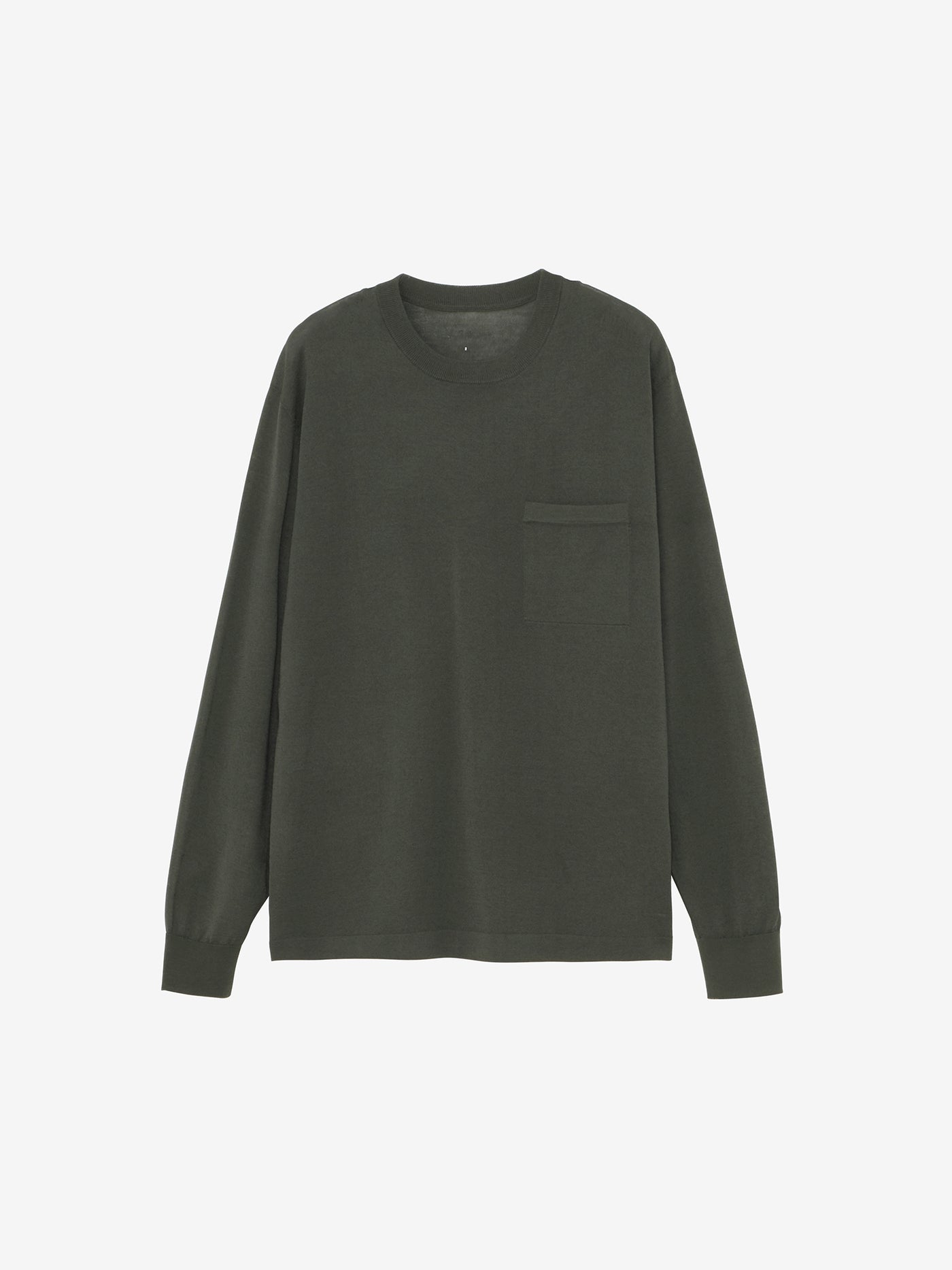 Wholegarment Wool Knit L/S T-shirt