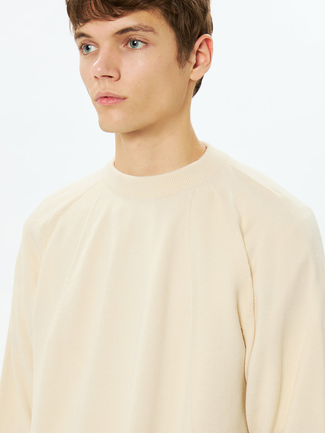 Wool x Brewed Protein Wholegarment Crew Neck – Goldwin Europe