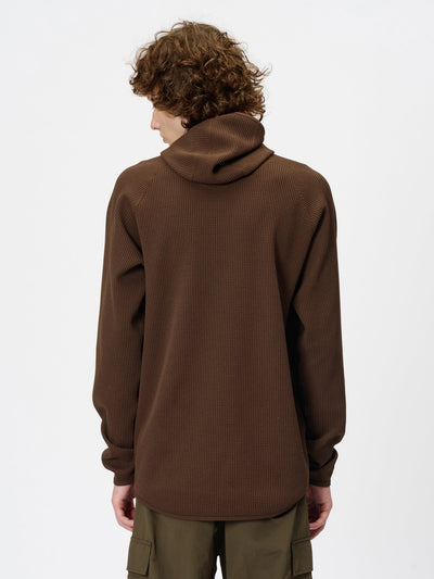 Model: Height 185cm / 6'0" | Wearing: CHICORY BROWN / 3