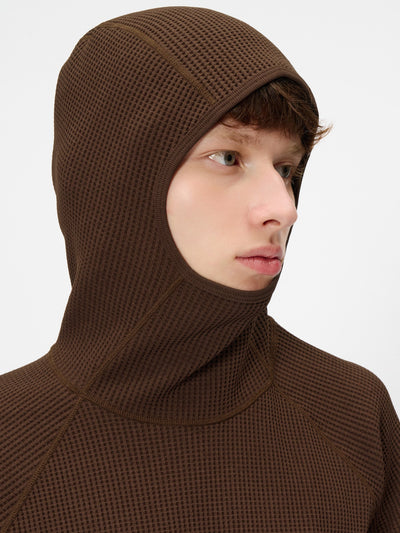 Model: Height 185cm / 6'0" | Wearing: CHICORY BROWN / 3