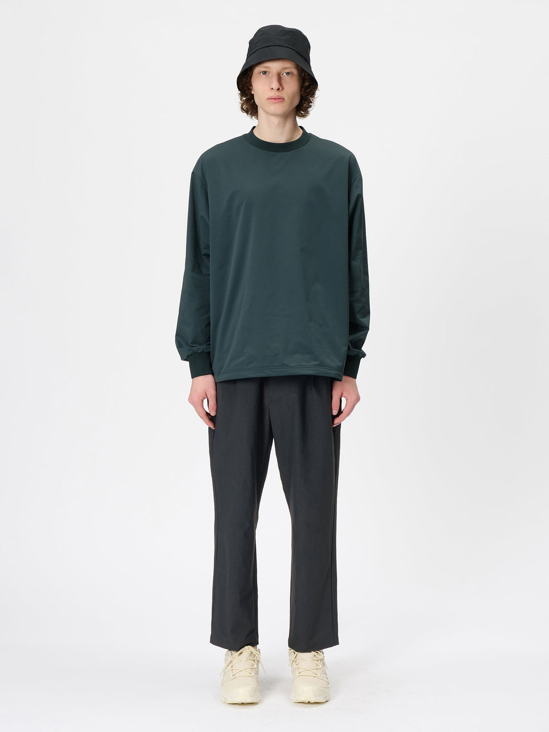 High Gauge Shirring L/S T-shirt – Goldwin Europe