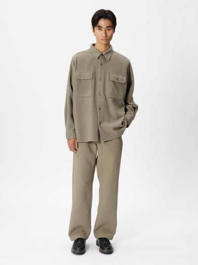 Model: Height 186cm / 6'1" | Wearing: TAUPE FAWN / 4