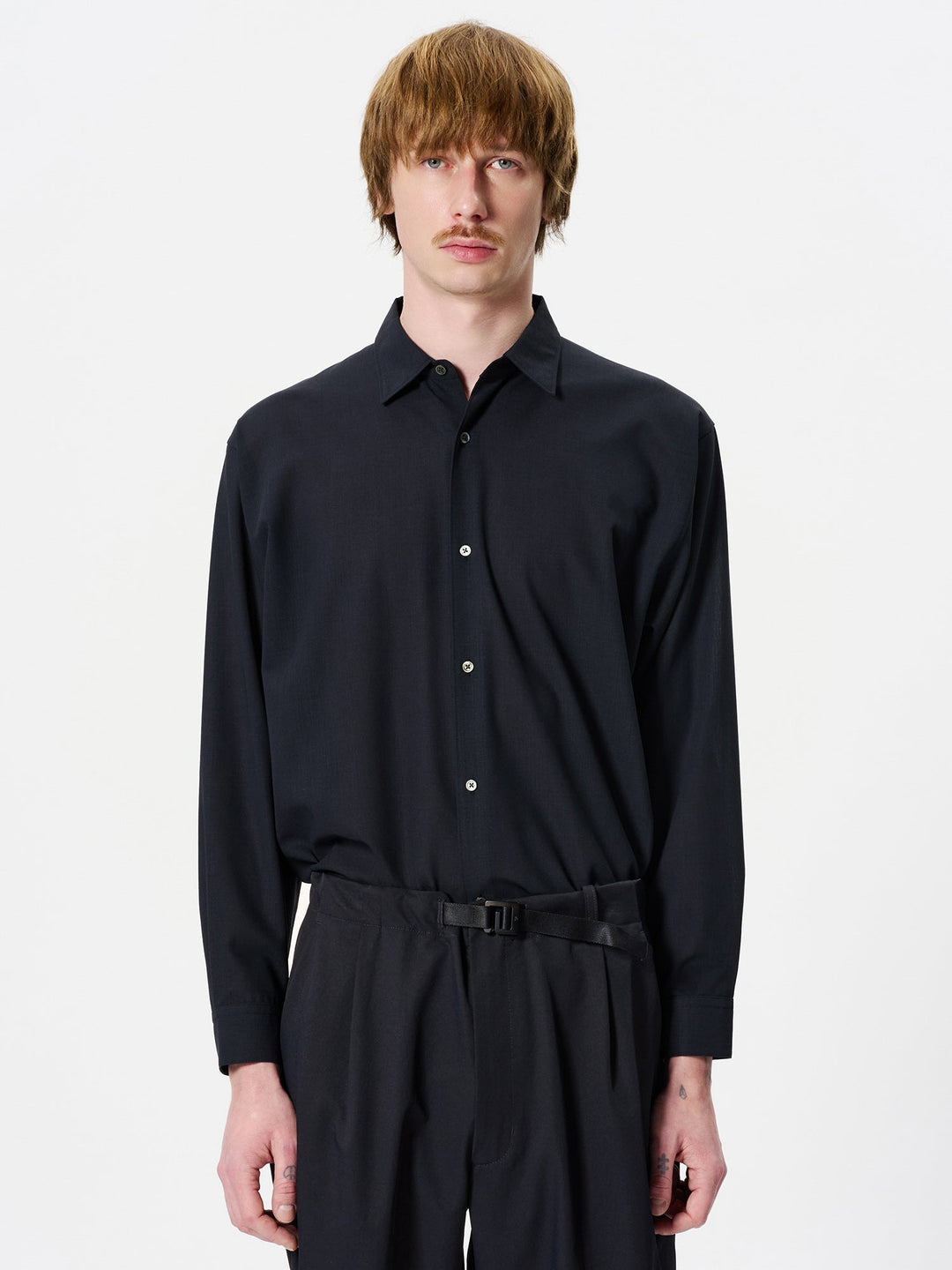 High Twisted Wool Relax Shirt – Goldwin Europe