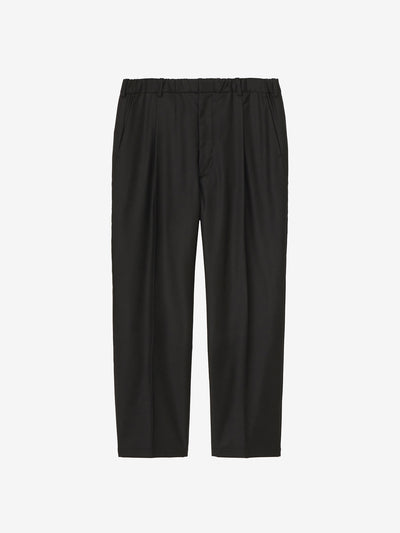 One Tuck Wool Relax Pants (Loro Piana)