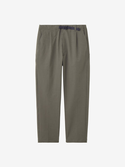 One Tuck Tapered Stretch Pants