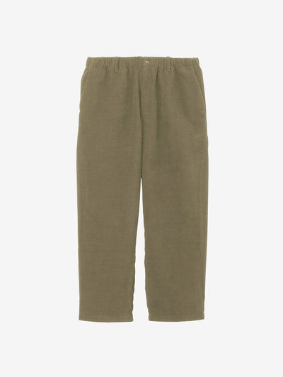 Fine Wale Corduroy Straight Pants