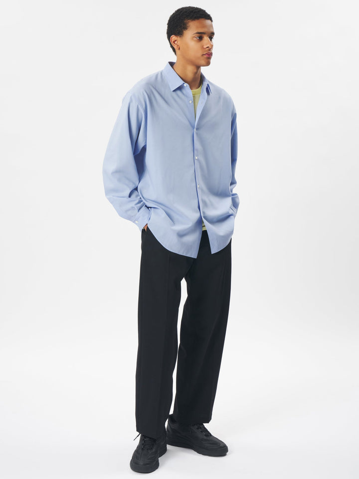 One Tuck Straight Wool Pants – Goldwin Europe