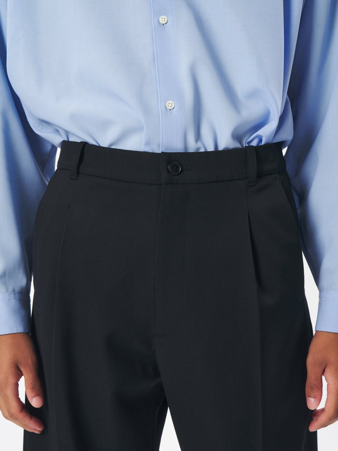 One Tuck Straight Wool Pants – Goldwin Europe