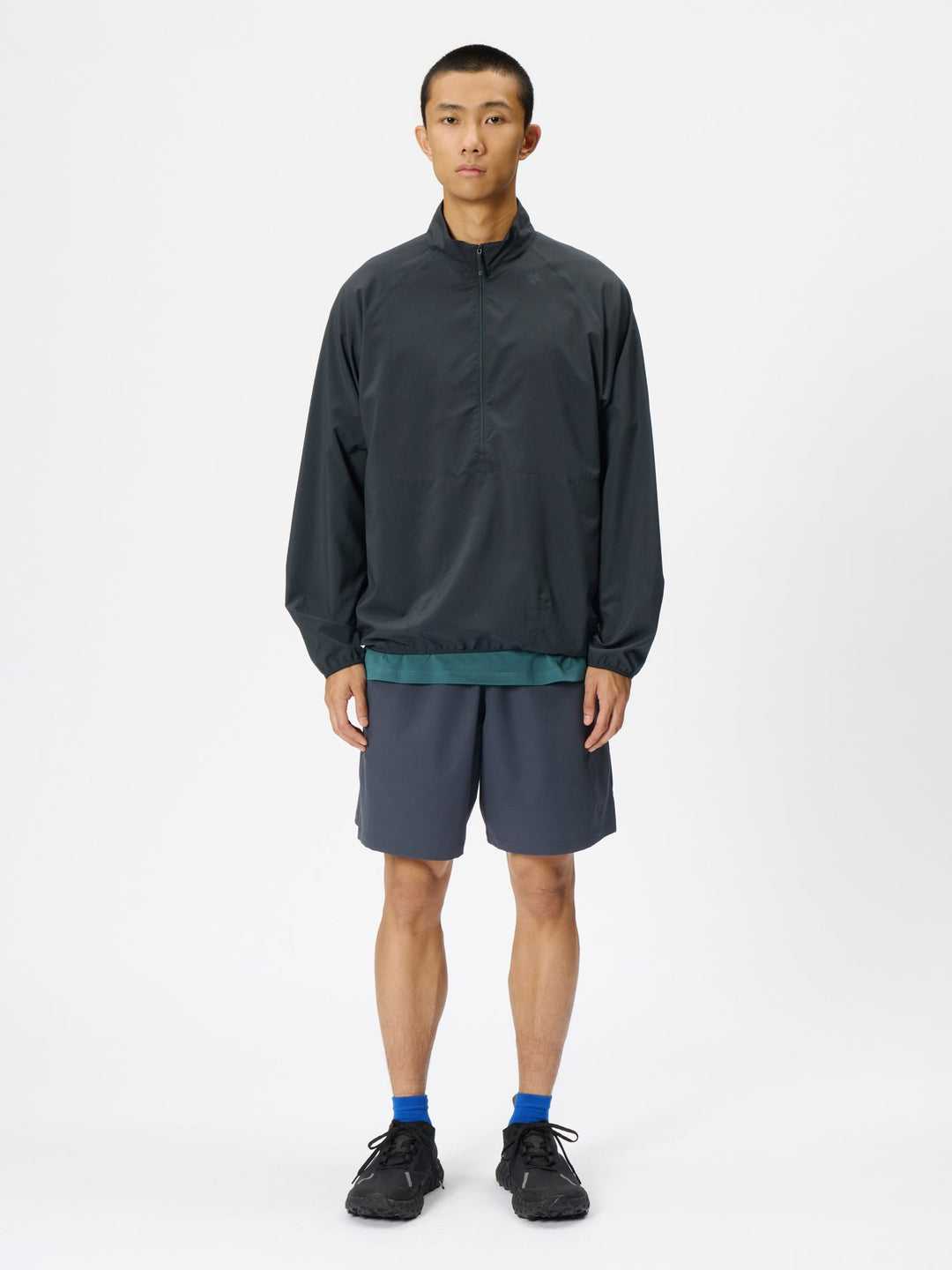 Floating Wind Shell Half Zip Pullover – Goldwin Europe