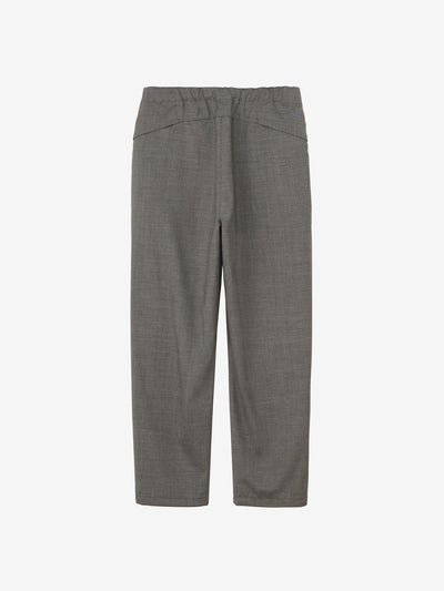 Wool Tapered Pants