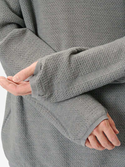 Model: Height 183cm / 6'0" | Wearing: ZINC GRAY / 4